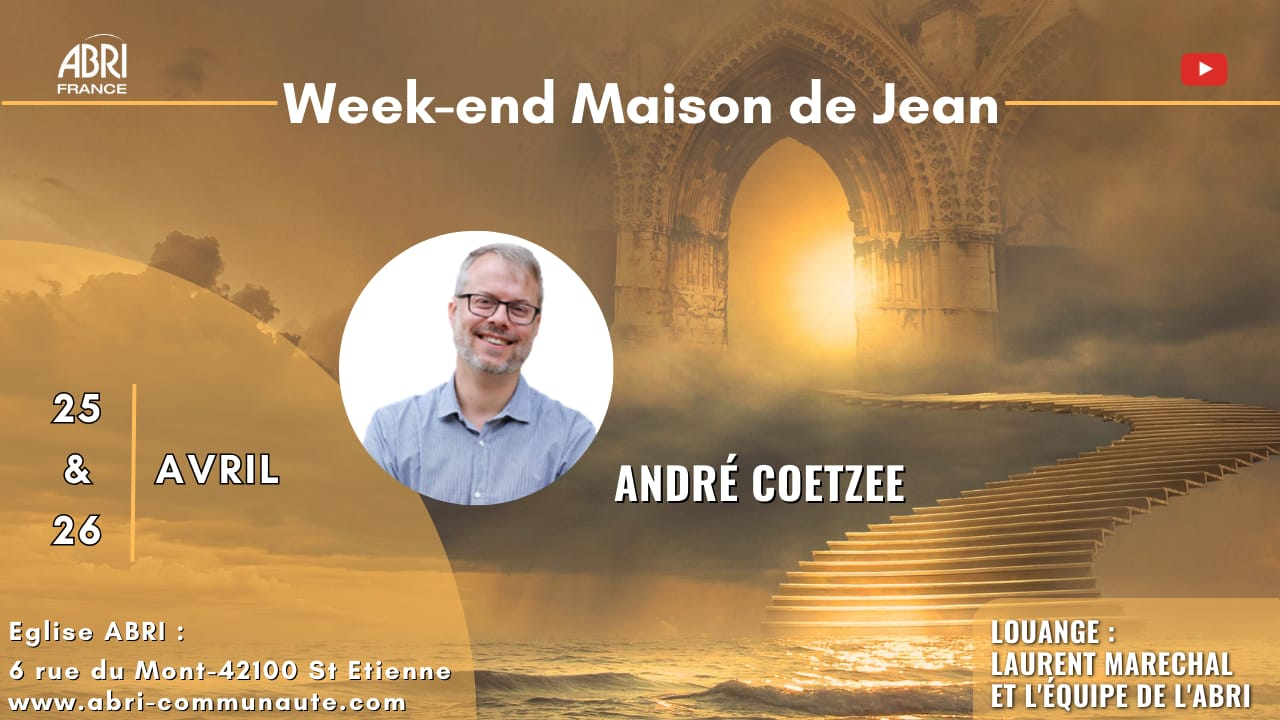 Week-end Maison de Jean - 25 et 26 avril 