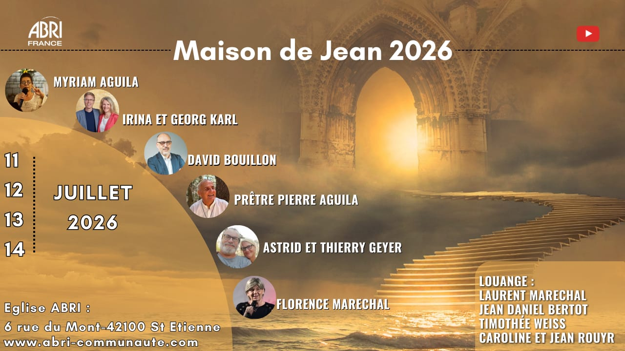 Maison de Jean du 11 au 14 Juillet 2026