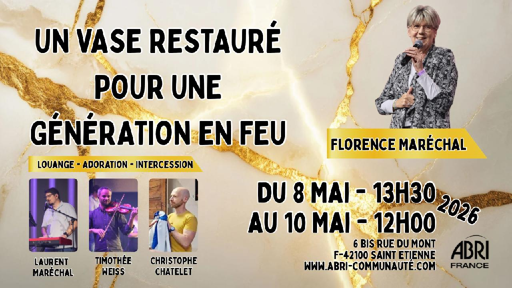 Week-end Abri - 8 au 10 mai 2026